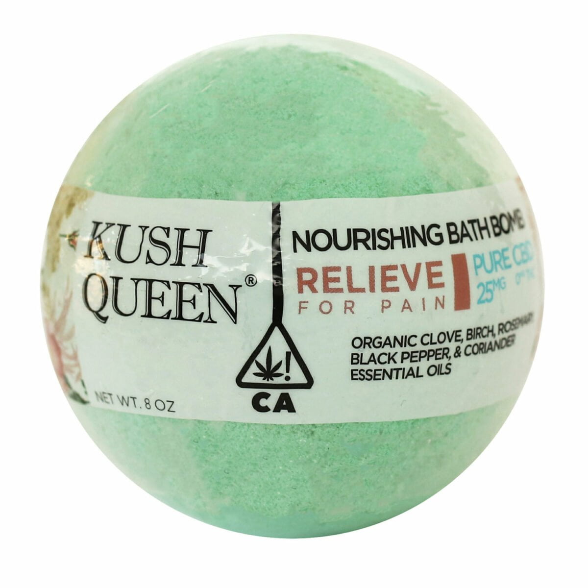 relieve cbd bath bomb