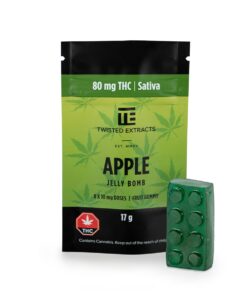Alternative view of Twisted Extracts - Jelly Bomb (80mg THC)
