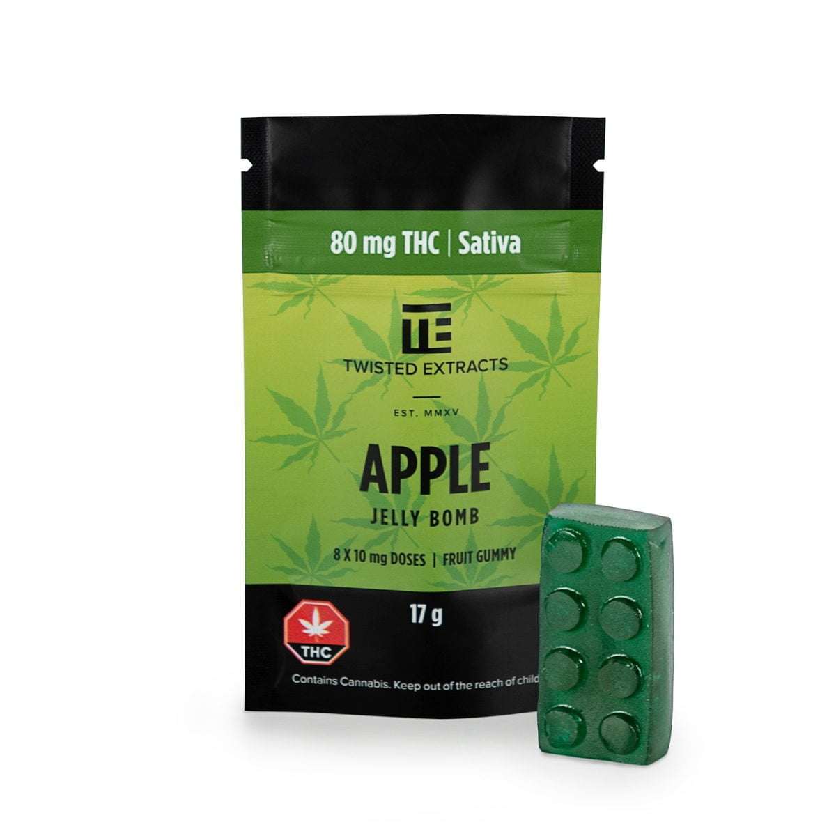 Twisted Extracts - Jelly Bomb (80mg THC) - Image 2