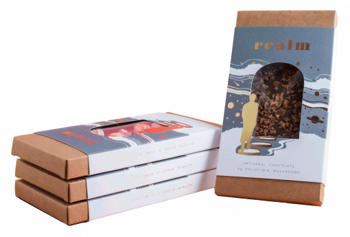 Realm Artisanal Mushroom Chocolate ? Milk Chocolate (2g)