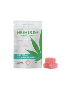 Alternative view of High Dose – Gummies (200MG THC)
