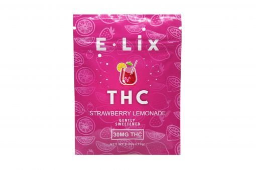 High Voltage Extracts E-Lix Drink Mixes ? Strawberry Lemonade (30mg THC)