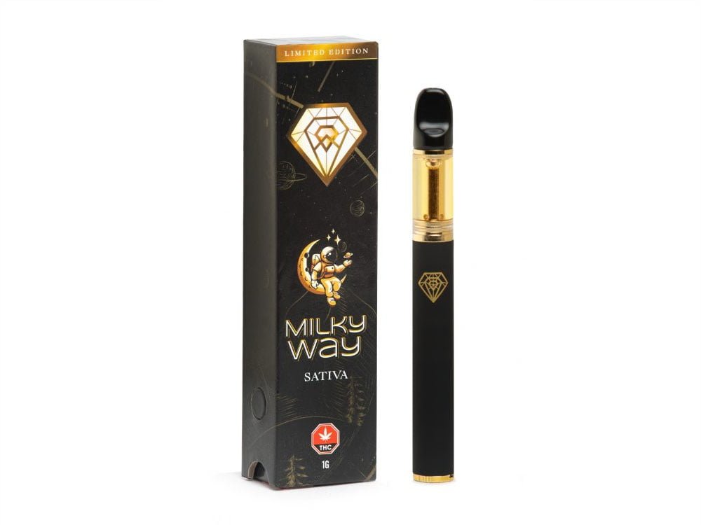 DIAMOND CONCENTRATES – DISPOSABLE VAPES – MILKY WAY 1G (1g) **Limited Edition