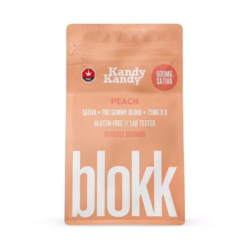 Blokk Sativa THC Gummy -Kandy Kandy 600mg