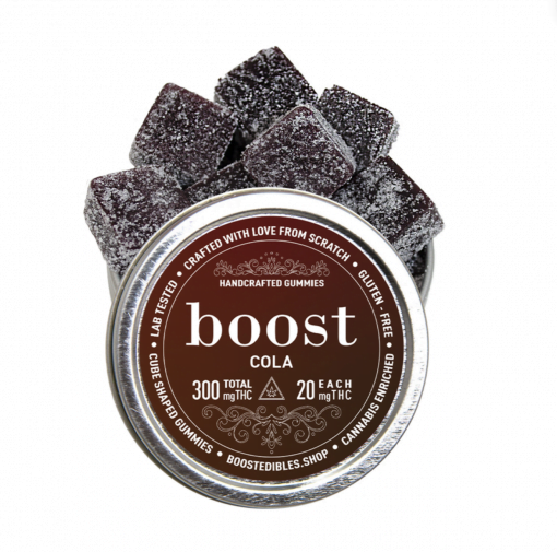 Boost Edibles Gummy – Cola (300mg)