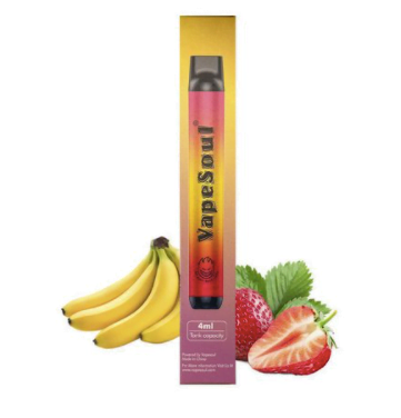 Vapesoul Mini Strawberry Banana 50mg