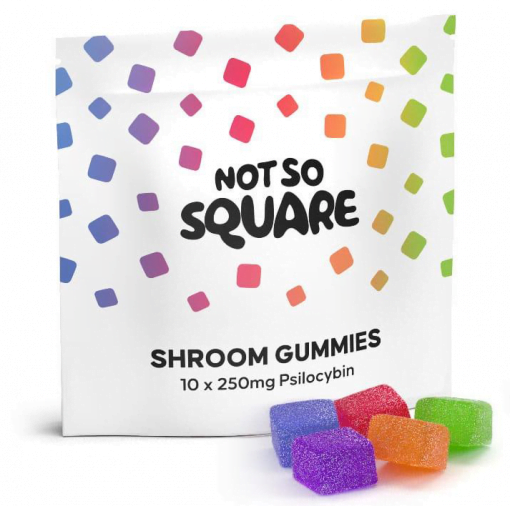 Not So Square – Handcrafted Variety Pack (10 x 250mg Psilocybin Gummies)
