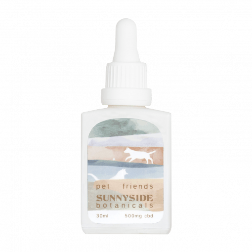 Sunnyside Botanicals CBD Tincture Pet Formula: 500/1000 MG