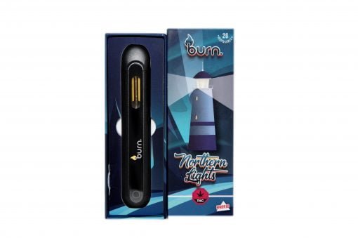 **New Strain** Burn Disposable Vapes – Northern Lights (Indica) (2 Gram)