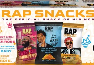 Rap Snacks Chips - 3 Flavours - NO THC