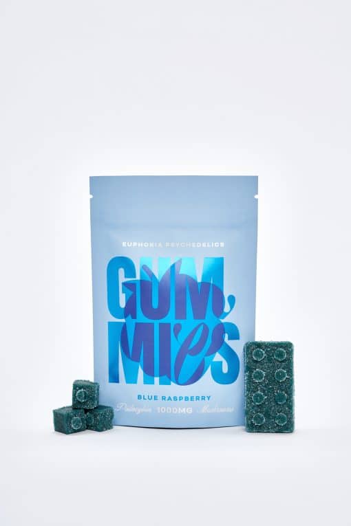 Euphoria Psychedelics – Blue Raspberry 1000mg