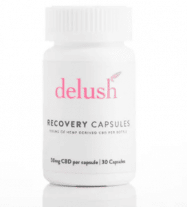 CBD Recovery Capsules 1500mg (Delush)
