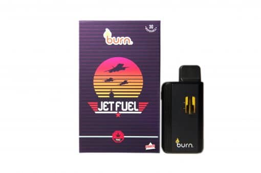 3ML Burn Disposable Vapes – Jet Fuel (Hybrid)