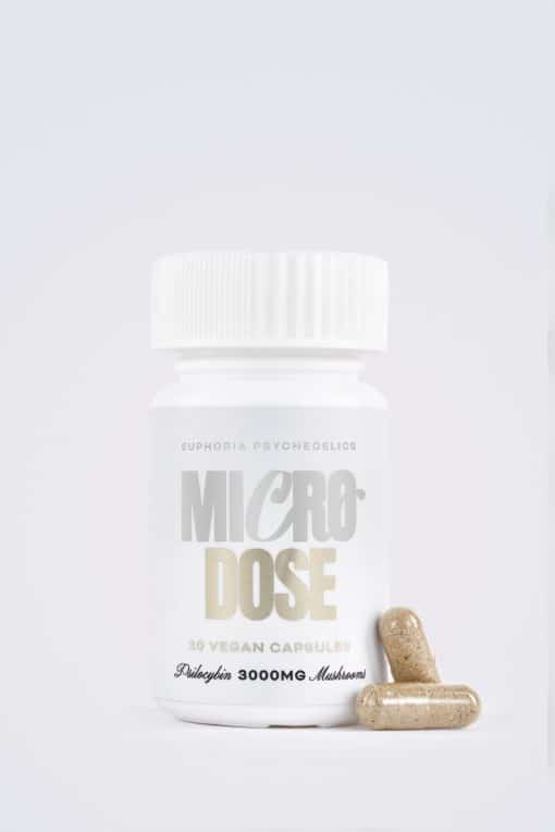 Euphoria Psychedelics – Micro Dose Capsules 3000mg