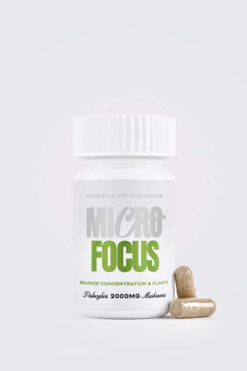 Euphoria Psychedelics – Micro Focus Capsules 2000mg