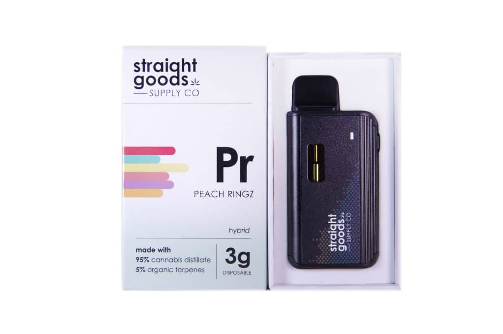 * New 3 Grams * Straight Goods Supply Co. – Peach Ringz (3 Gram)