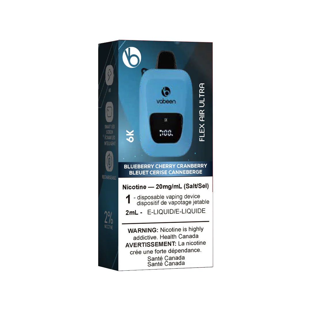 FLEX AIR ULTRA - BLUEBERRY CHERRY CRANBERRY (20mg Nicotine)