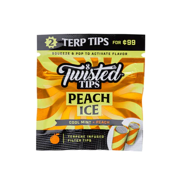 TWISTED TIPS TERP INFUSED - PEACH ICE
