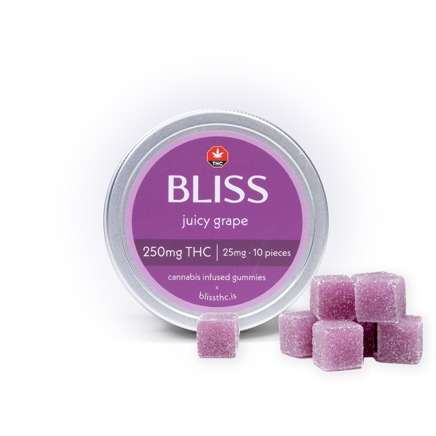Bliss – Cannabis Infused Gummies (250mg THC) - Image 2