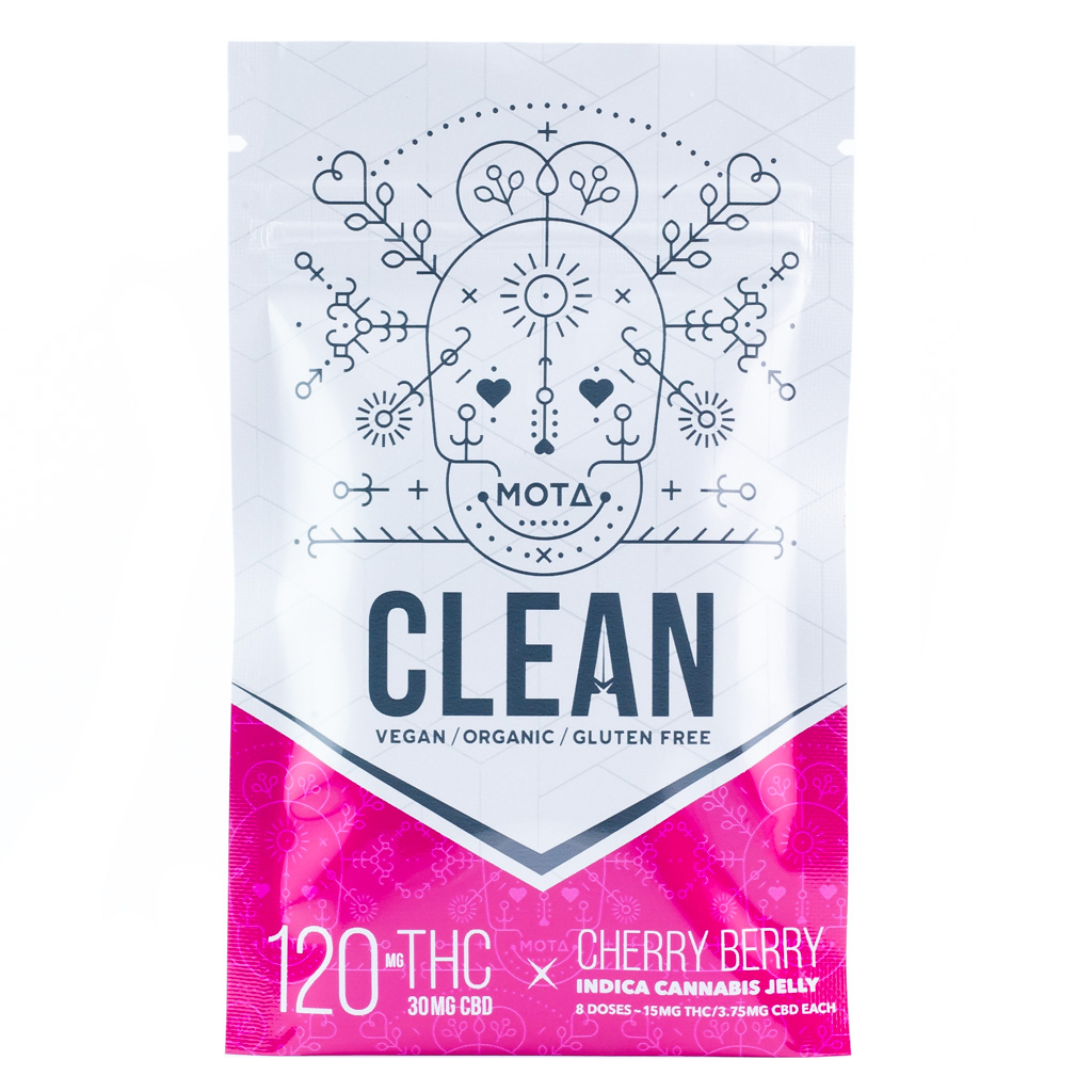 MOTA - THC Clean Organic Vegan Gluten Free Jelly (120mg)