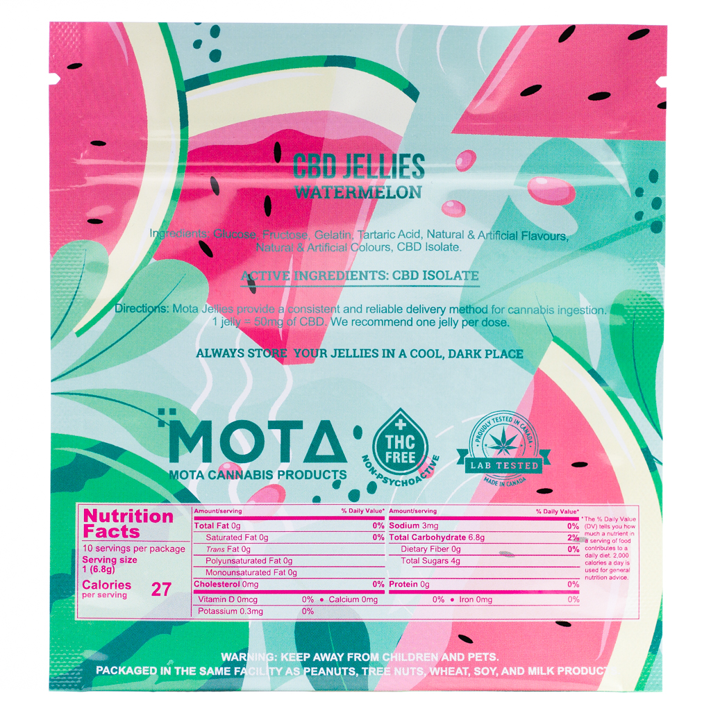 MOTA - CBD Jellies (200mg to 500mg) - Image 5