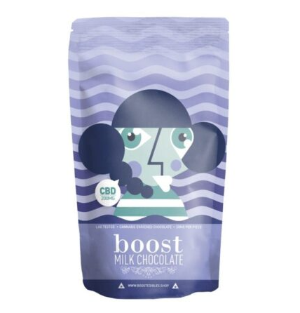 Boost - Milk CBD Chocolate Bars (200mg)