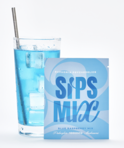Euphoria Psychedelics – Blue Raspberry Sips (1000mg)