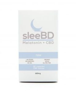 SleeBD – Raw Capsules (600mg CBD)