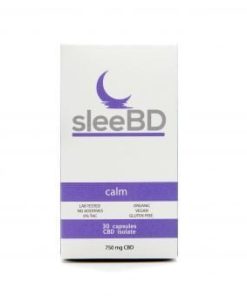 SleeBD – Calm Capsules (600mg CBD)