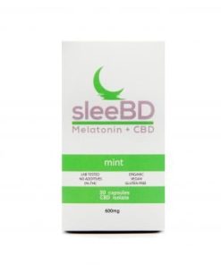SleeBD – Mint Capsules (600mg CBD)
