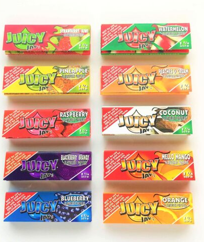 Juicy Jay’s Flavoured Papers 1¼ – 17 Flavours