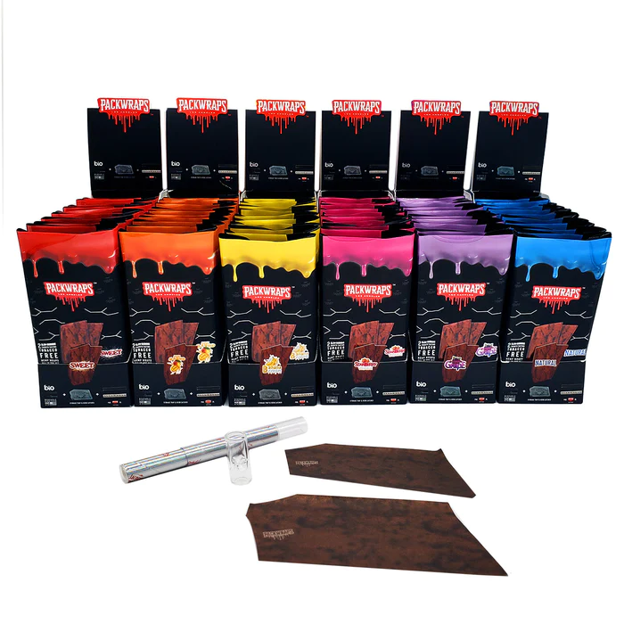 4 Flavours!! PACKWRAPS X TWISTED X BIO WRAPS