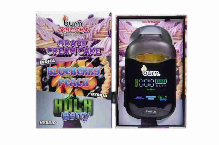 Burn Triple Threat THC Disposable Vapes – (3G) - Image 4