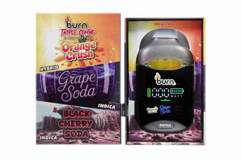 Burn Triple Threat THC Disposable Vapes – (3G) - Image 7