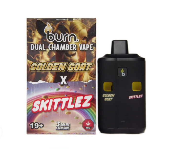 Burn Dual Chamber - THC Disposable Vapes (6G) (3+3 Gram) - Image 27