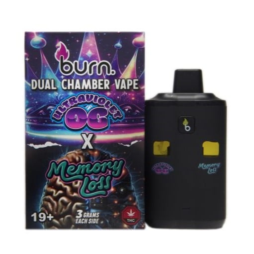 Burn Dual Chamber - THC Disposable Vapes (6G) (3+3 Gram) - Image 19