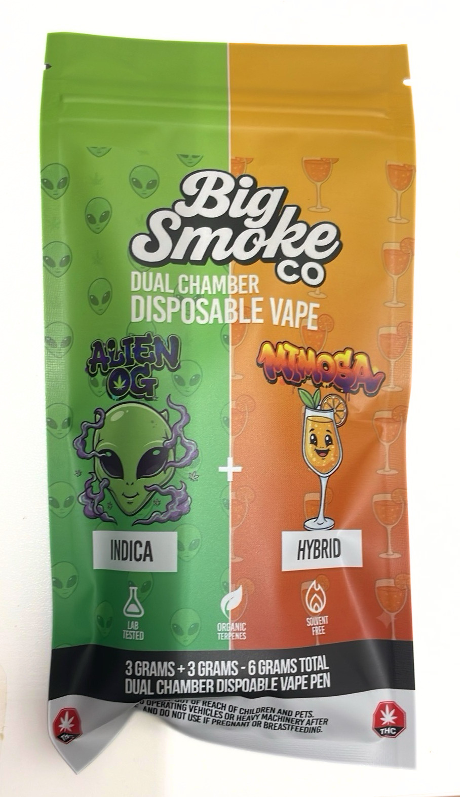 Big Smoke THC - Dual Chamber Disposable Vape (6g) - Image 10