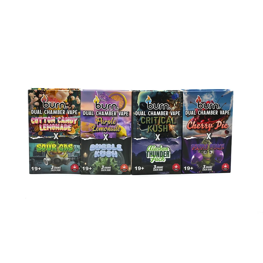 Burn Dual Chamber - THC Disposable Vapes (6G) (3+3 Gram)
