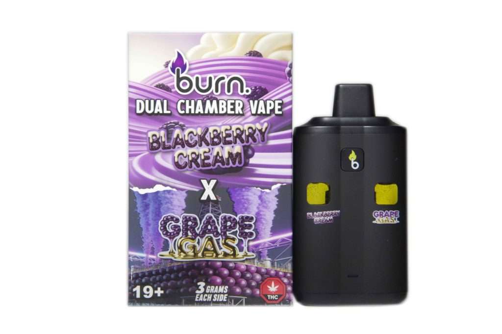 Burn Dual Chamber - THC Disposable Vapes (6G) (3+3 Gram) - Image 9