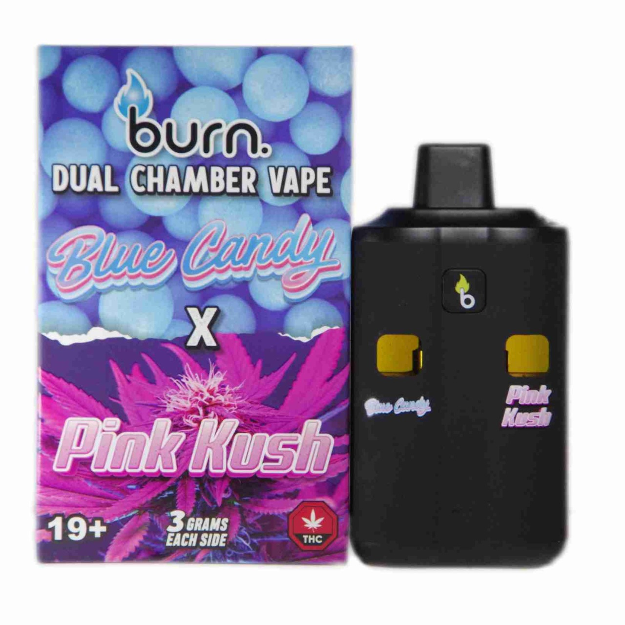 Burn Dual Chamber - THC Disposable Vapes (6G) (3+3 Gram) - Image 7