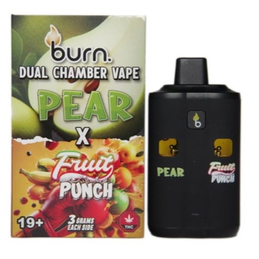 Burn Dual Chamber - THC Disposable Vapes (6G) (3+3 Gram) - Image 23