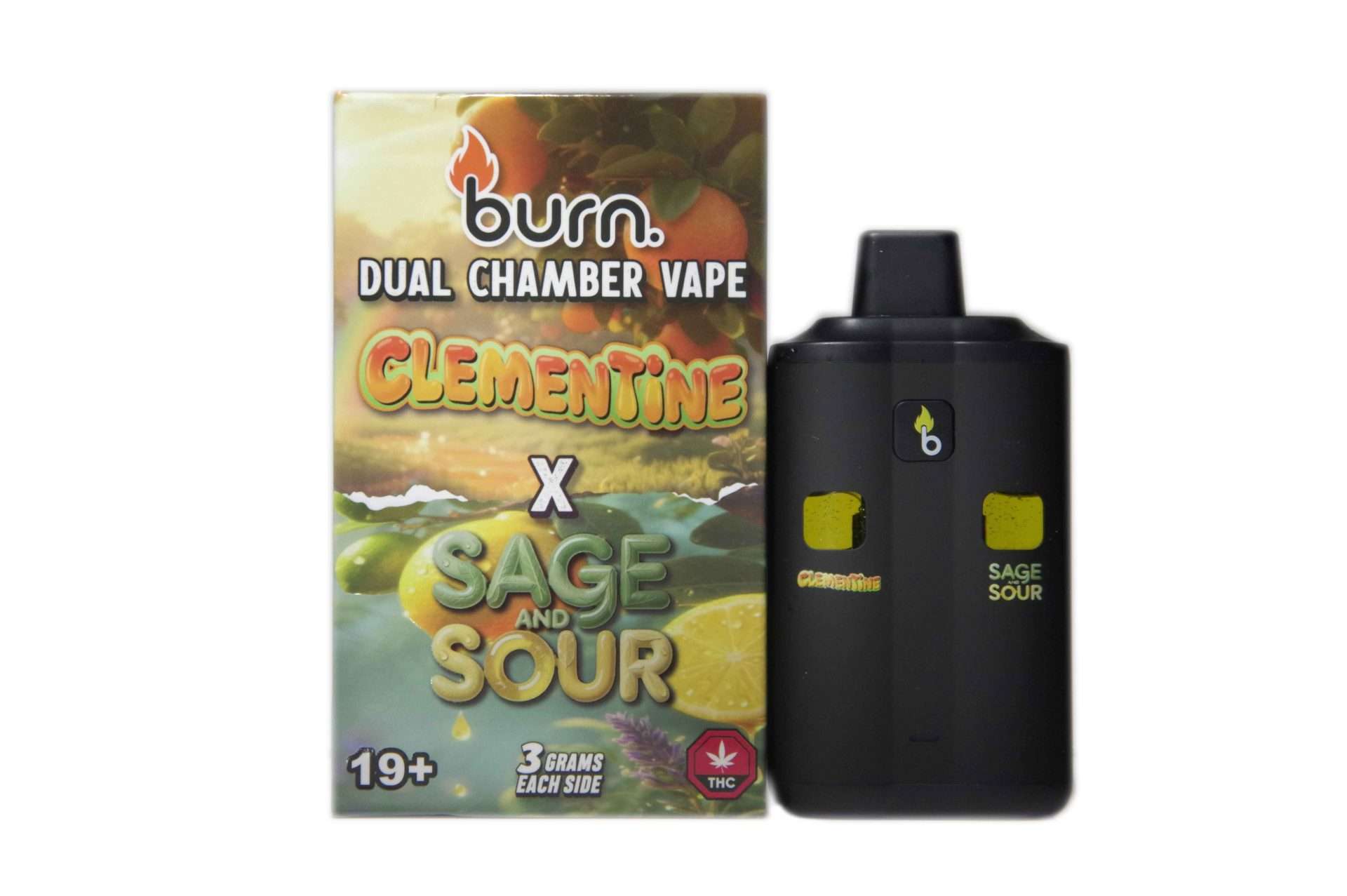 Burn Dual Chamber - THC Disposable Vapes (6G) (3+3 Gram) - Image 15