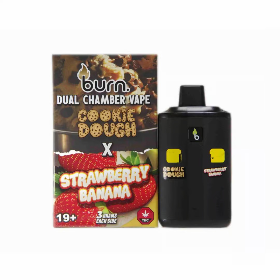 Burn Dual Chamber - THC Disposable Vapes (6G) (3+3 Gram) - Image 11