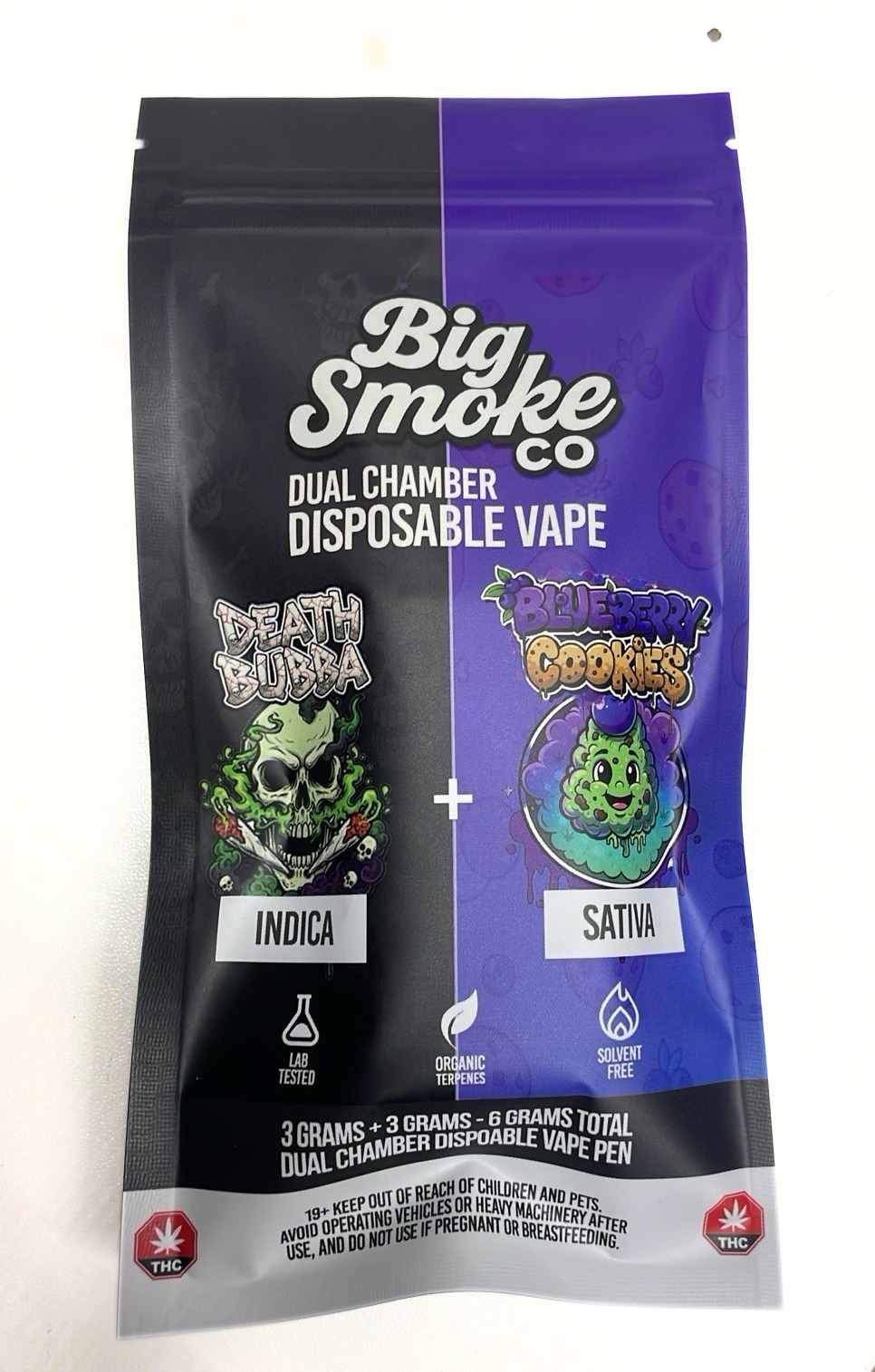 Big Smoke THC - Dual Chamber Disposable Vape (6g) - Image 8