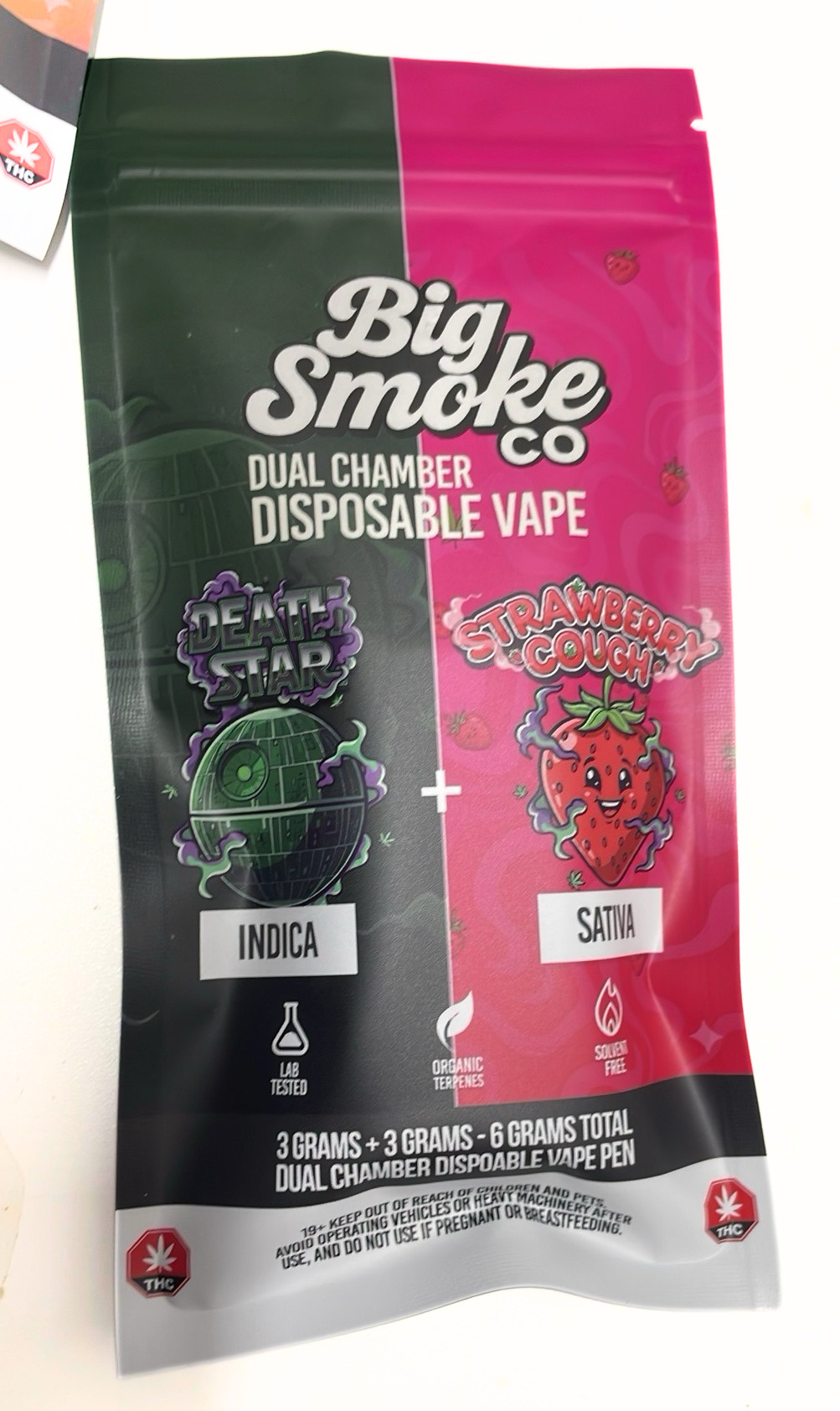 Big Smoke THC - Dual Chamber Disposable Vape (6g) - Image 9