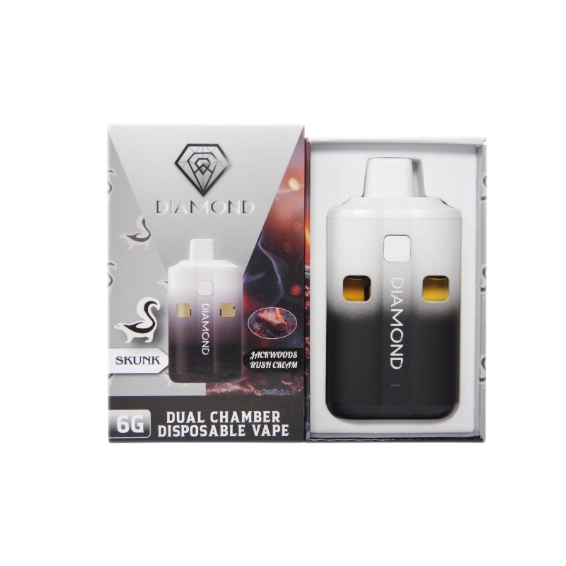 Diamond Concentrates - Dual Chamber THC Disposable Pens 6G - Image 4