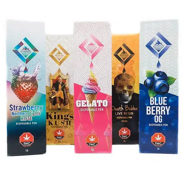 Diamond Extracts – THC Disposable (Distillate) Pens (1G)