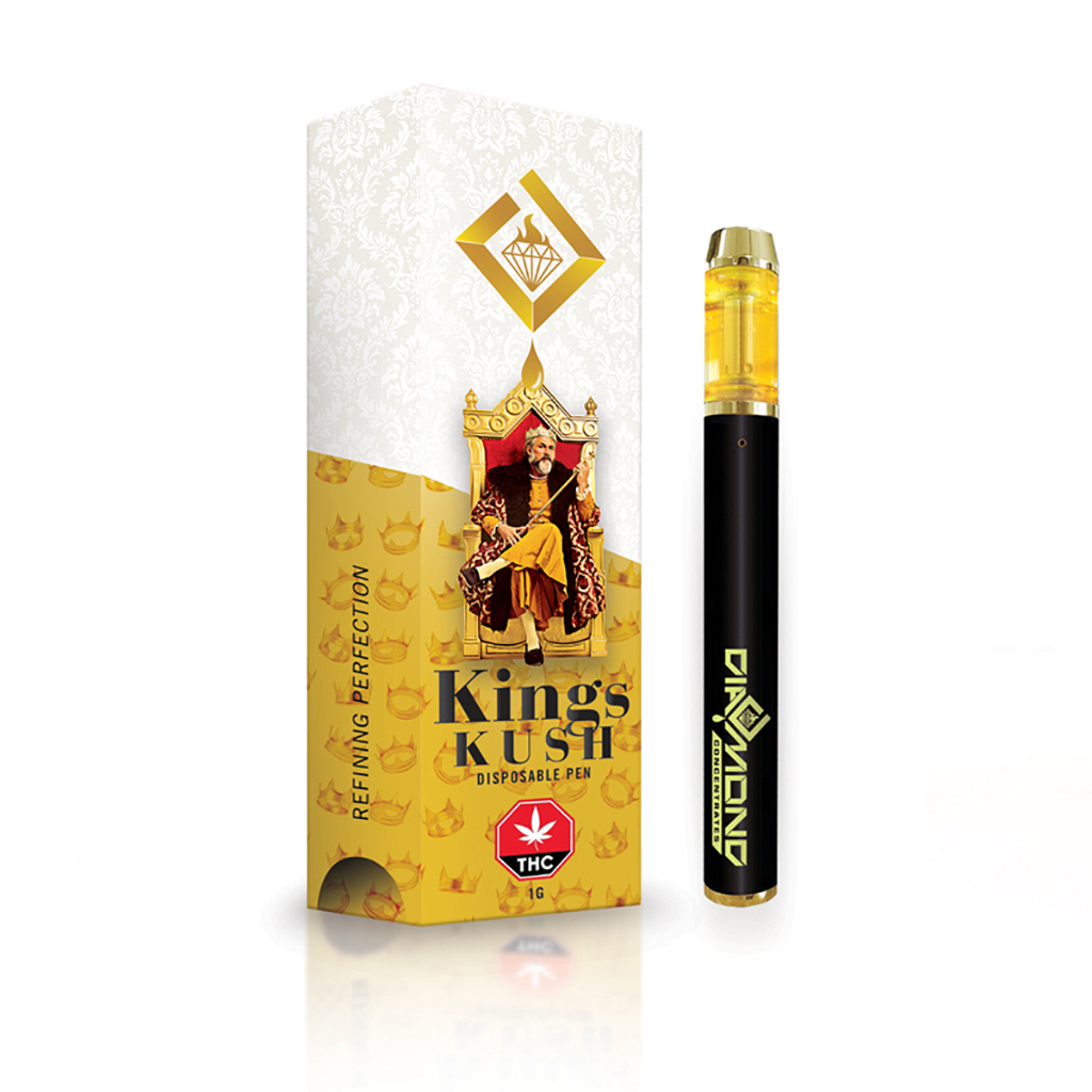 Diamond Extracts – THC Disposable (Distillate) Pens (1G) - Image 2