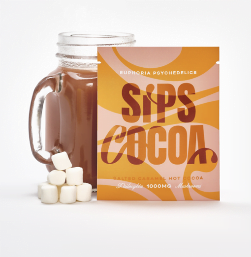 Euphoria Psychedelics – Salted Hot Chocolate Sips (1000mg)
