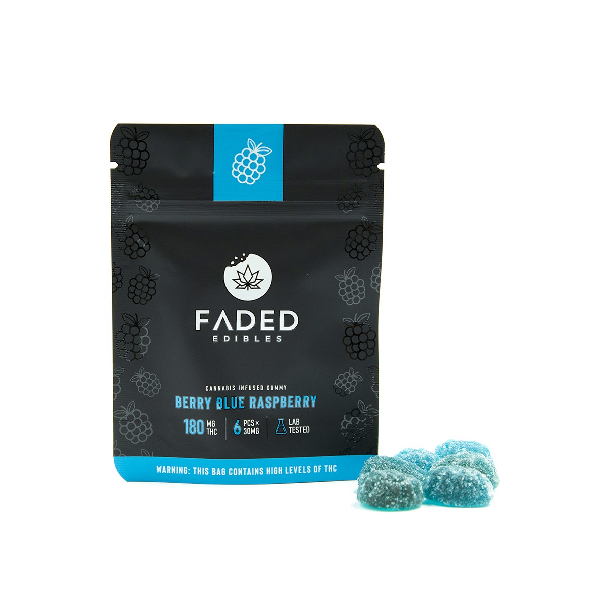 Faded Cannabis Edibles - (180mg THC) - Image 2